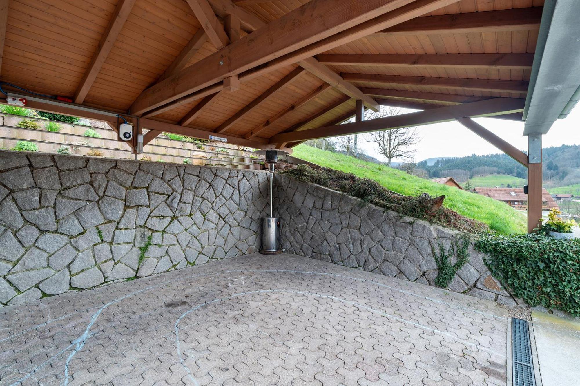 Ferienwohnung Haus am Schroffen Ottenhöfen im Schwarzwald Exterior foto